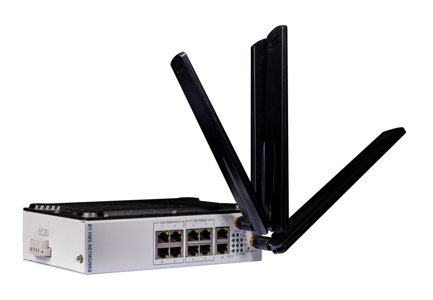 HMS Networks lanza el primer encaminador (router) industrial 5G del mundo y el kit de inicio